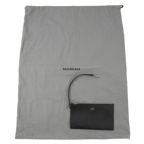 BALENCIAGA Duty Tote Bag Mesh Black - Picture 15 of 15